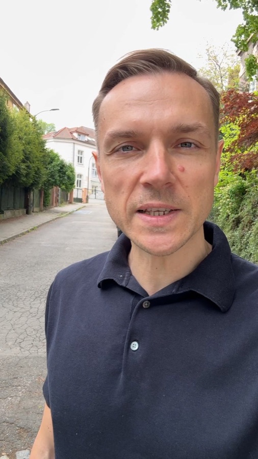 Rolka PRZED - surowy materiał wideo z telefonu