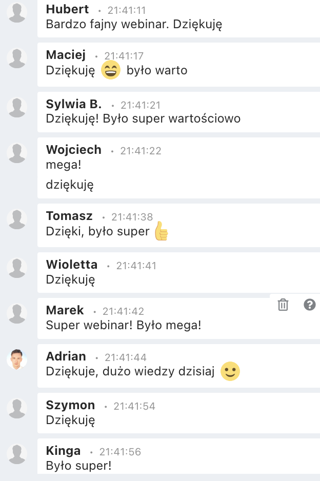 Opinia uczestnika 6